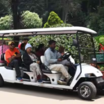 Electric car in Ooty Botanical Garden